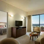 Modern kitchen design in Manhattan apartment.