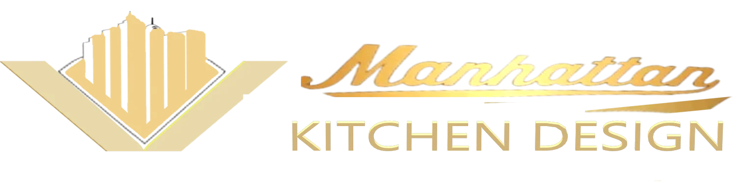 Logo of Manhattan Kitchen Design, modern kitchen remodeling.